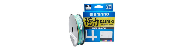Nöör ShimanoKairiki4 0,16mm6,8kg multiC