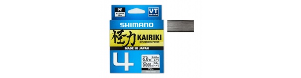 Nöör ShimanoKairiki4 0,19mm8,2kg Hall