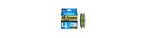 Nöör ShimanoKairiki4Roheline 0,13mm7,4kg